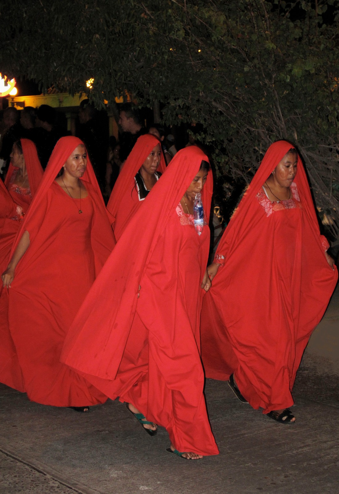 Ángeles Rojos - Desfile Riohacha - Guajira - Febrero 2009 - Foto Gino Lofredo